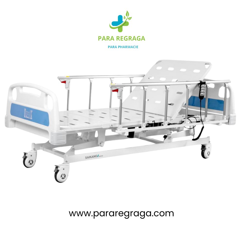 Lit d'hospitalisation électrique 3 positions maroc